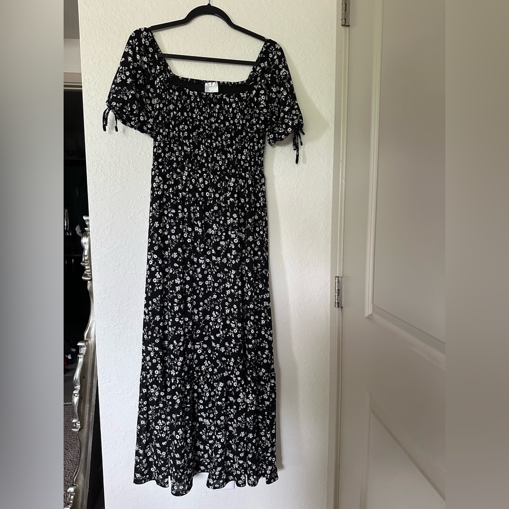 Siren Lily Floral Patterned Dress